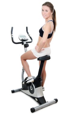 Kız velosimulator nişanlandı