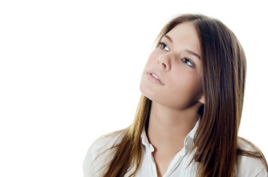 güzel saçlı seksi kızı