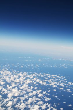 atmosfer - arka plan gökyüzü ve bulutlar