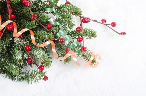 Kerstmis en Nieuwjaar grens — Stockfoto