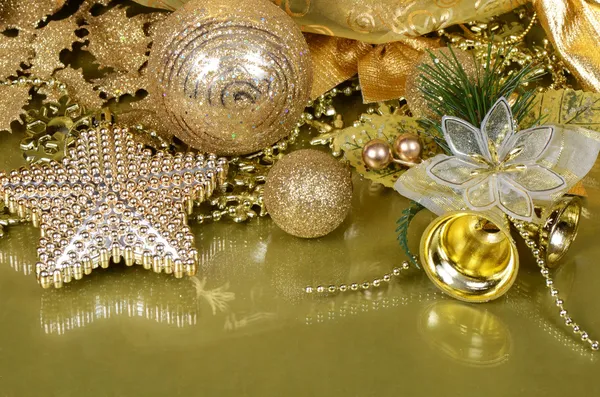 Os ornamentos da árvore de Natal — Fotografia de Stock