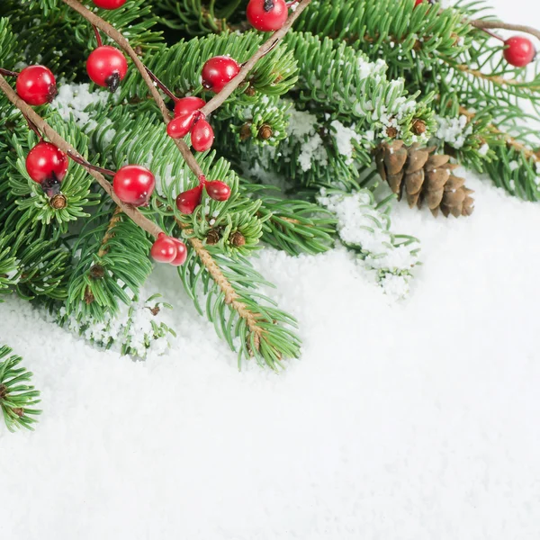 Weihnachten und Neujahr Grenze Stockfoto