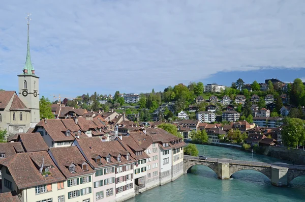 Uitzicht op de oude stad van bern — Stockfoto