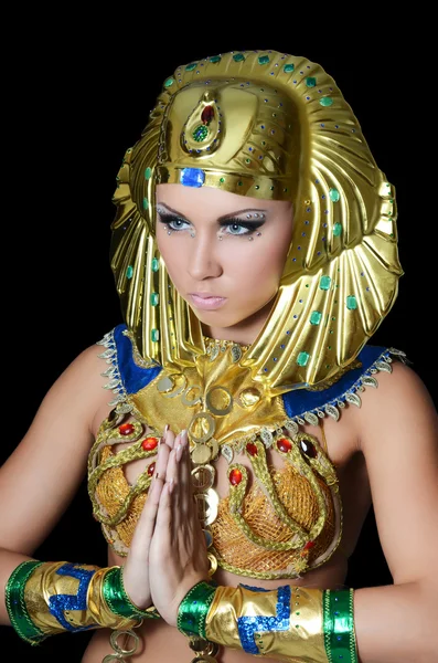 La danseuse en costume du Pharaon — Photo