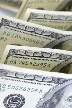 dolarlık banknotlar, iş para arka plan