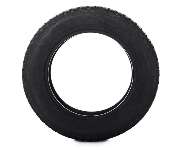 Automobile tire isolated on white background — Stock Photo, Image