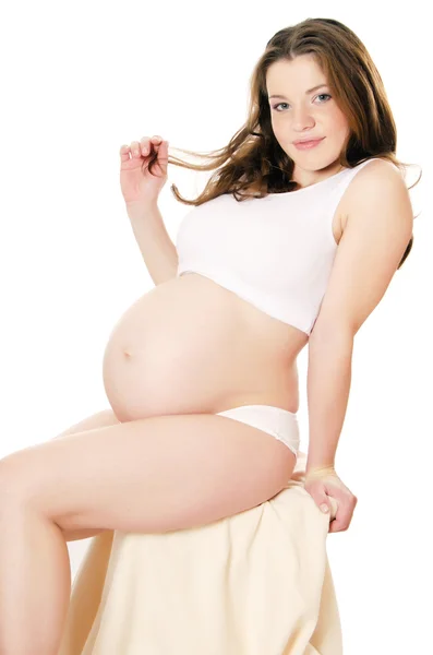 La femme enceinte Photo De Stock