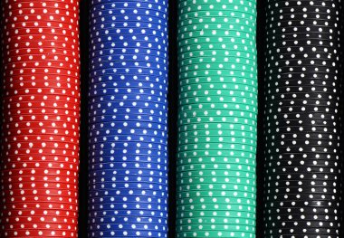 arka plan olarak Casino fişi