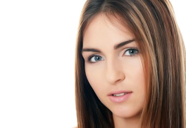 doğal makyaj güzel kız