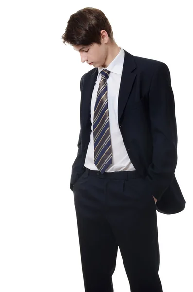 The businessman in a business sui — Stock Photo, Image