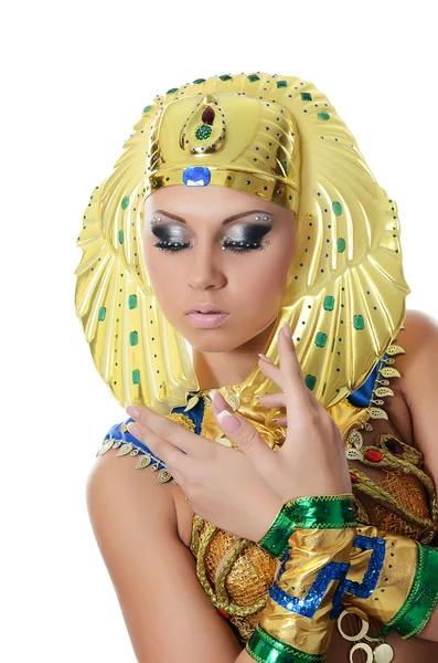 La danseuse en costume du Pharaon — Photo