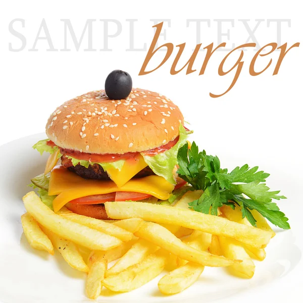 Hamburger — Stok Foto