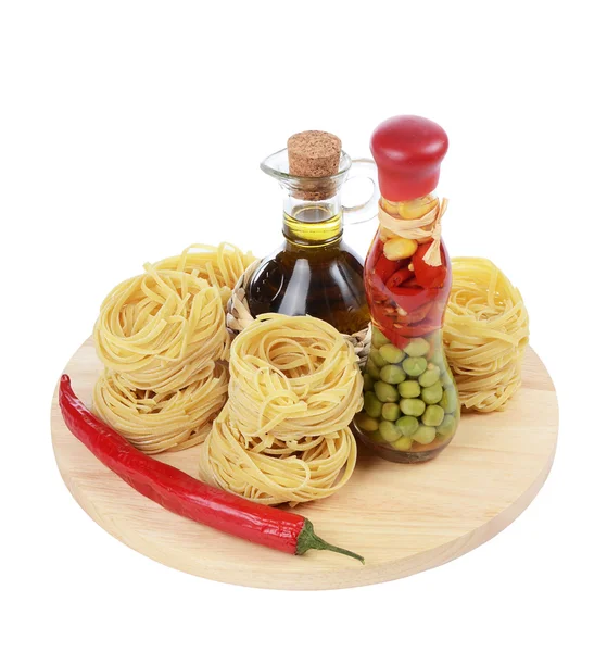 Pasta e olio d'oliva — Foto Stock