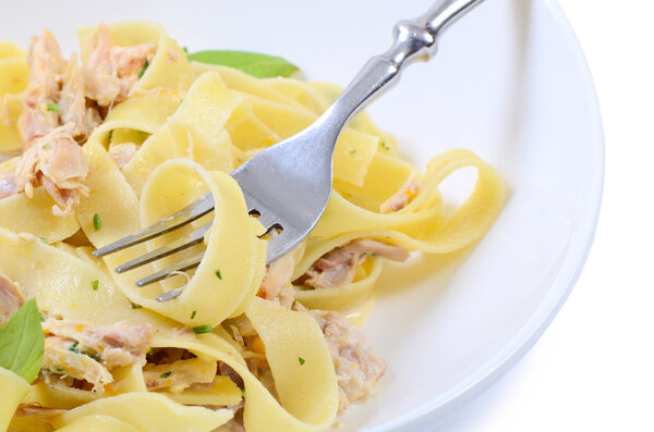 Паппарделле с кроликом
