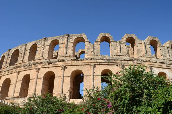 Amphitheater in El Jem — Stock Photo, Image