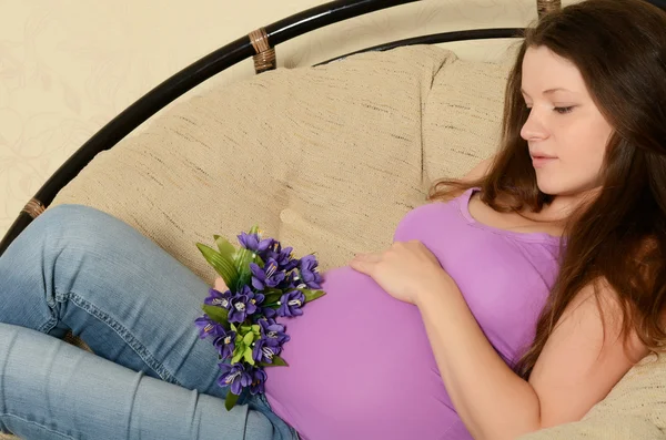 Pregnant woman — Stock Photo, Image