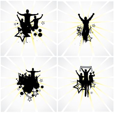 posterler Sporları Şampiyonası ve konserler için ayarla