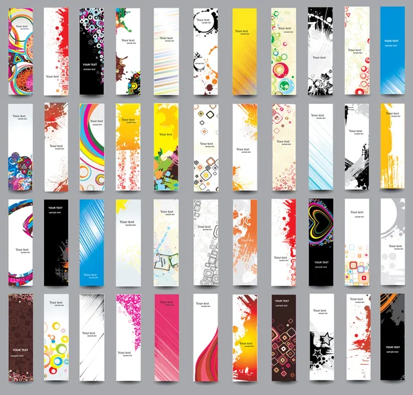 koleksiyon dikey Bannerlar