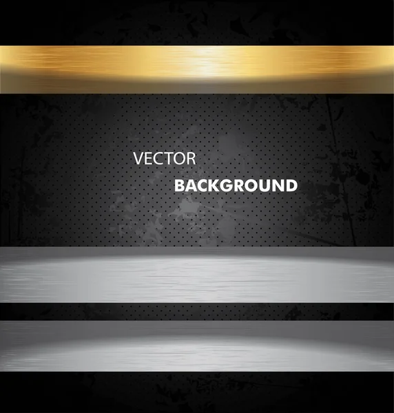 Precious metal. Vector Background. — Stock Vector