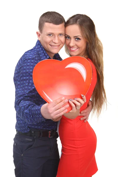 Liefde en hart concep — Stockfoto