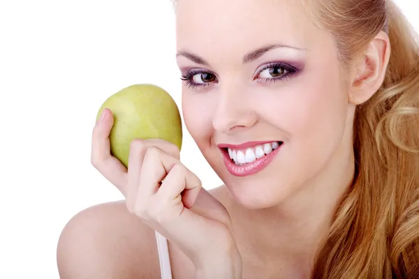 Groene appel — Stockfoto