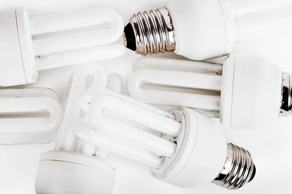 Energy saver lampor — Stockfoto