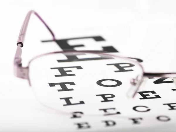 Eye chart — Stock Photo, Image