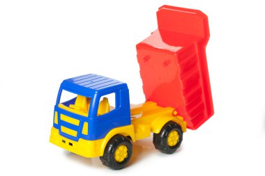 renkli oyuncak kamyon
