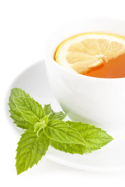 Tea with lemon — Stock Photo, Image