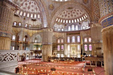 Sultanahmet Camii iç