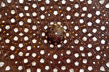 Mavi Sultanahmet Camii iç - ayrıntı