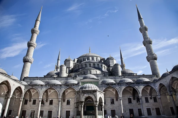 Sultanahmet Moschea blu - corte interna — Foto Stock