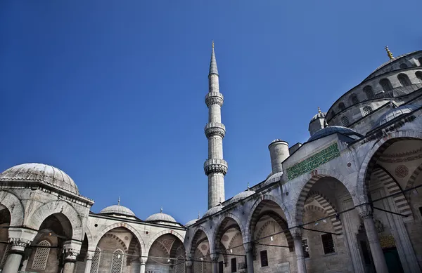 Sultanahmet Moschea blu - corte interna — Foto Stock