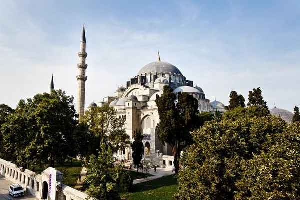 Mezquita Suleymaniye en Estambul Turquía —  Fotos de Stock