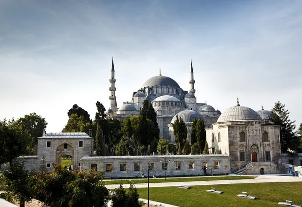 Mezquita Suleymaniye en Estambul Turquía —  Fotos de Stock