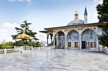 Topkapi Palace in Istanbul clipart
