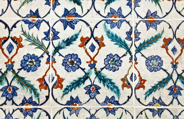 Azulejos del Palacio Topkapi de Estambul — Foto de Stock