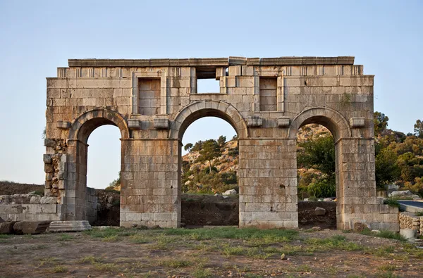 古代ローマ時代の門、パタラ、トルコ — ストック写真