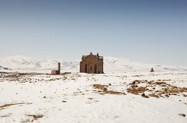 Ani ruïnes, kars, Turkije — Stockfoto