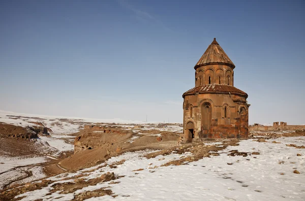 Igreja Medieval em Ani, Kars, Turquia — Fotografia de Stock