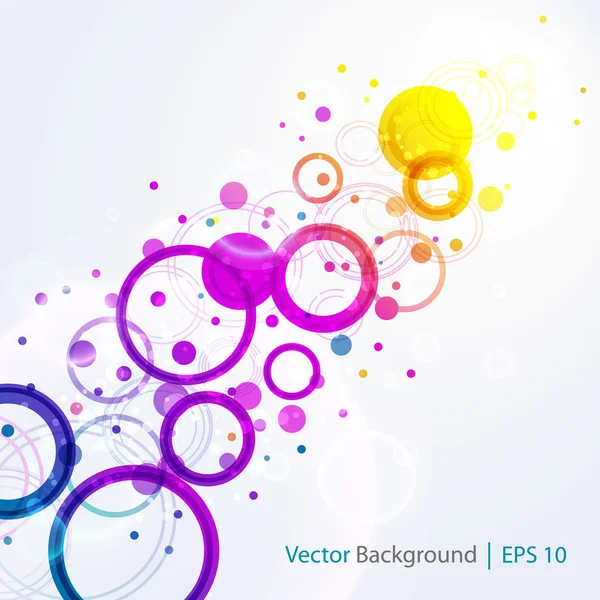 Soyut renkli vektör arkaplanı