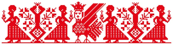 crossstitch-Rusya-kadınlar-tavus kuşu