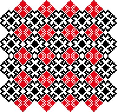 crossstich-Belarusça-Slav-desen