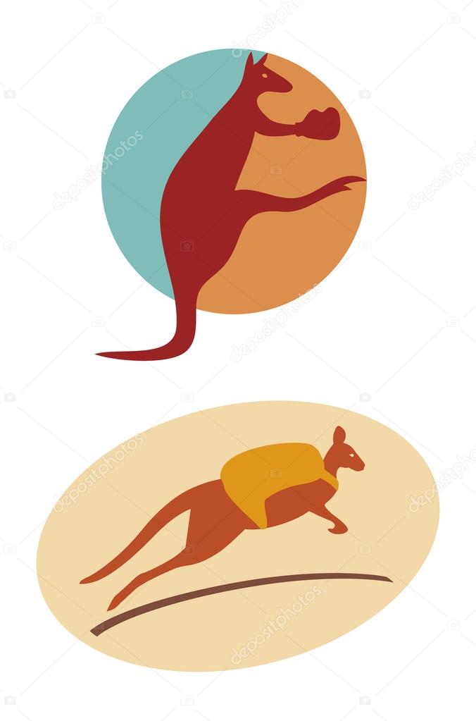 kangaroo-symbols