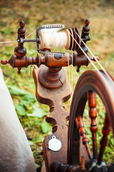 Traditionella spinnrock — Stockfoto