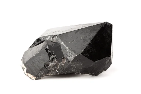 Black quartz crystal — Stock Photo, Image