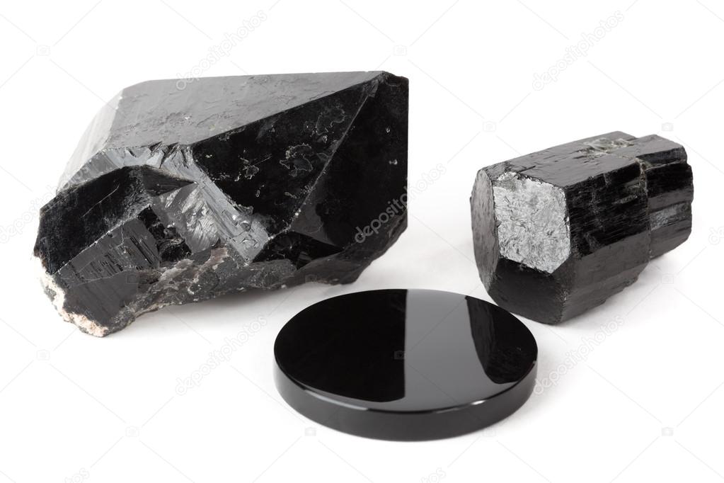 Black stones