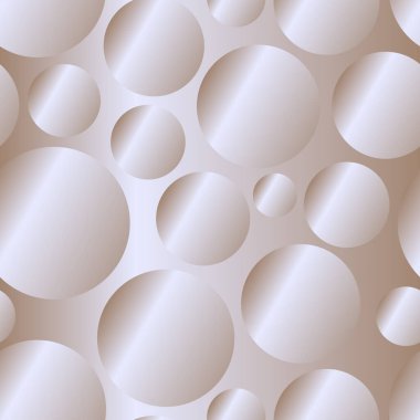 Soluk bronz köşegen eğimli daireler pürüzsüz desen. Soyut modern vektör arkaplanı. Parlak metal uçsuz bucaksız duvar kağıdı.