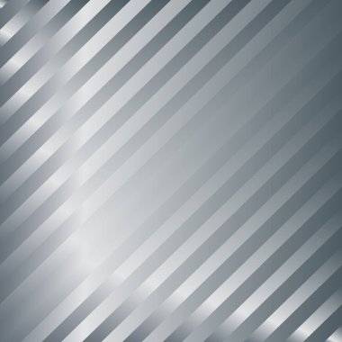 Gümüş eğimli köşegen çizgileri. Soyut modern vektör arkaplanı. Parlak metal duvar kağıdı.