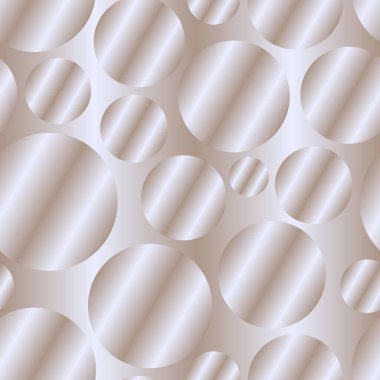 Soluk bronz köşegen eğimli daireler pürüzsüz desen. Soyut modern vektör arkaplanı. Parlak metal uçsuz bucaksız duvar kağıdı.